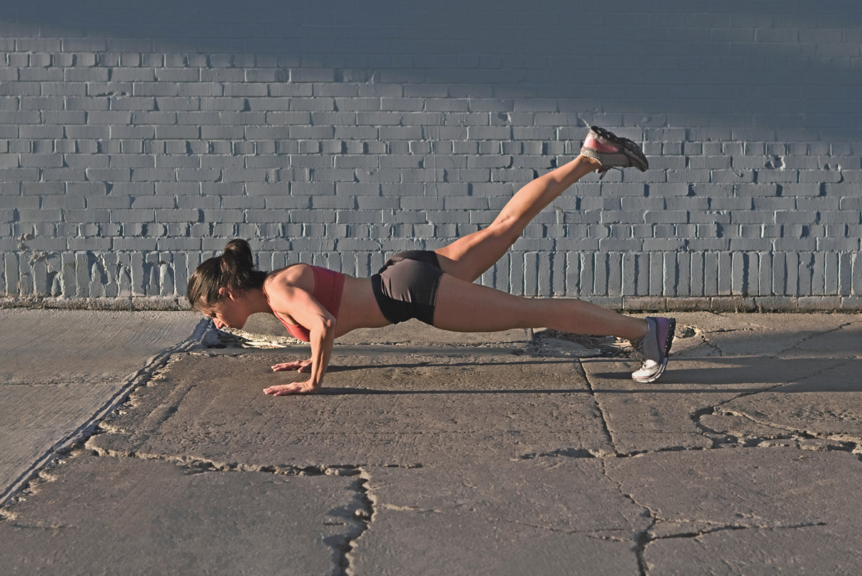 A 9-EXERCISE BODY-WEIGHT WORKOUT